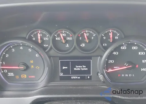 2019 Chevrolet Silverado 1500 Work Truck z USA, uszkodzony, nr VIN 1GCRWAEH8KZ329778